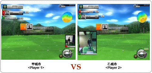 세계 최초 유일의 온라인 화상 대전 시스템 이미지